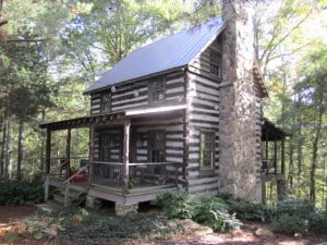 Lynch Creek Farm Log Cabin - BreadWorks - Ben Franklin Society Headquarters